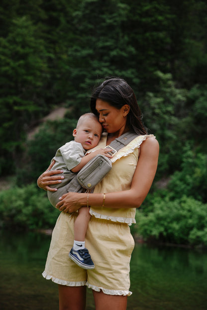 The Monarch Toddler Sling - Stone Sage
