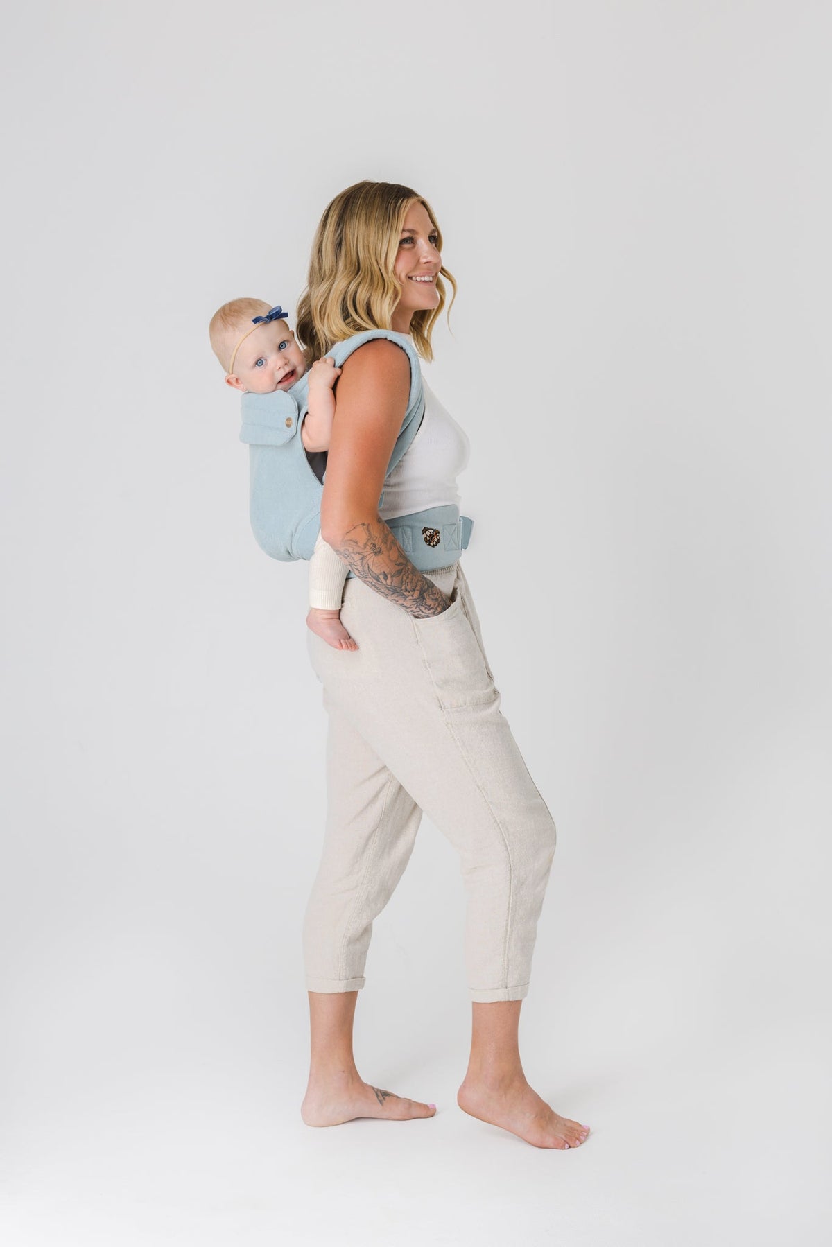 The Monarch Baby Carrier - Dream Wash Denim