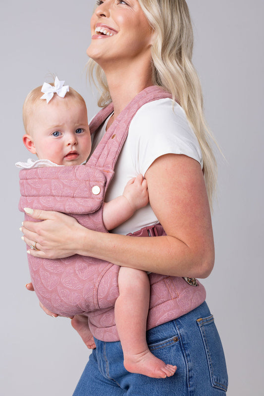 The Monarch Baby Carrier - Mauve Wings