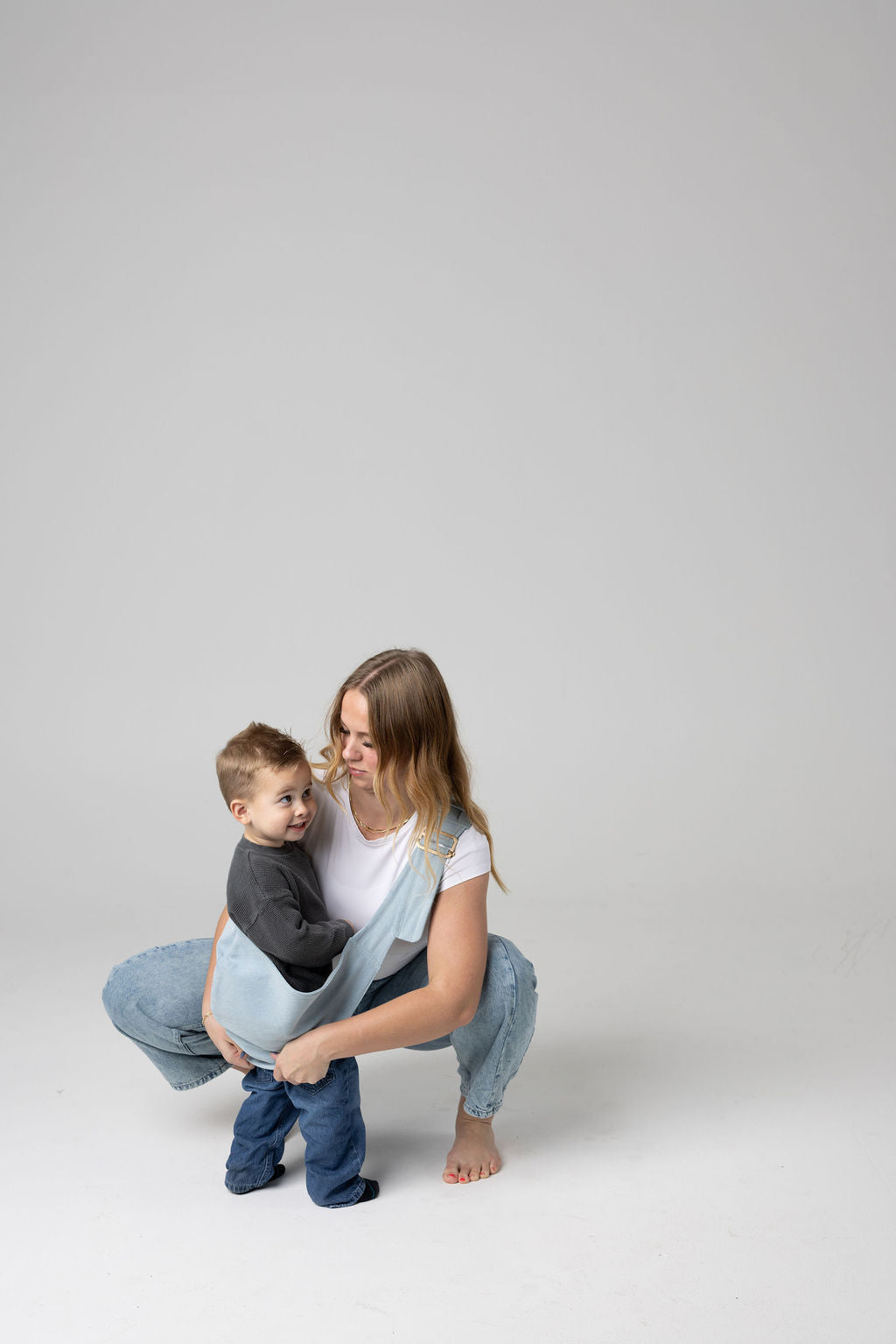 The Monarch Toddler Sling - Dream Wash Denim