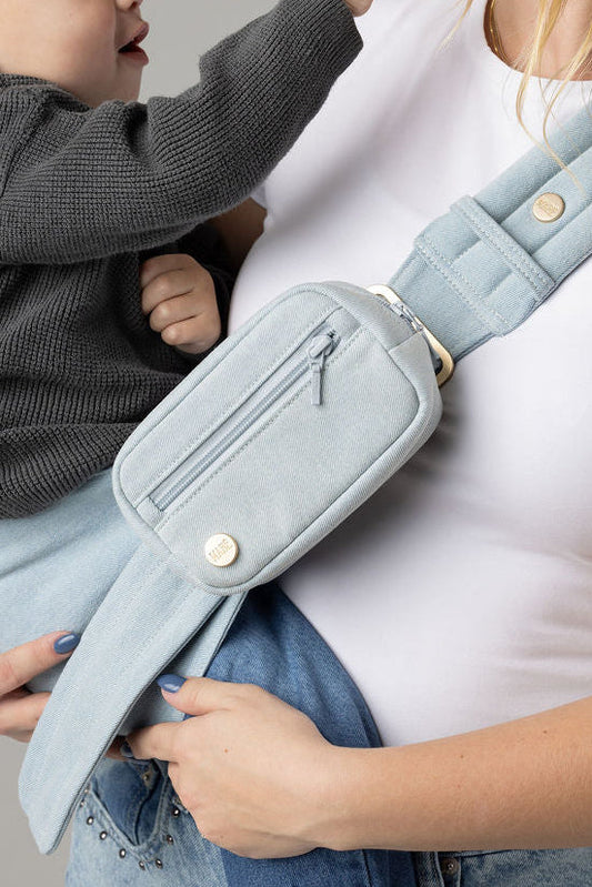 The Monarch Accessory Bag - Dream Wash Denim